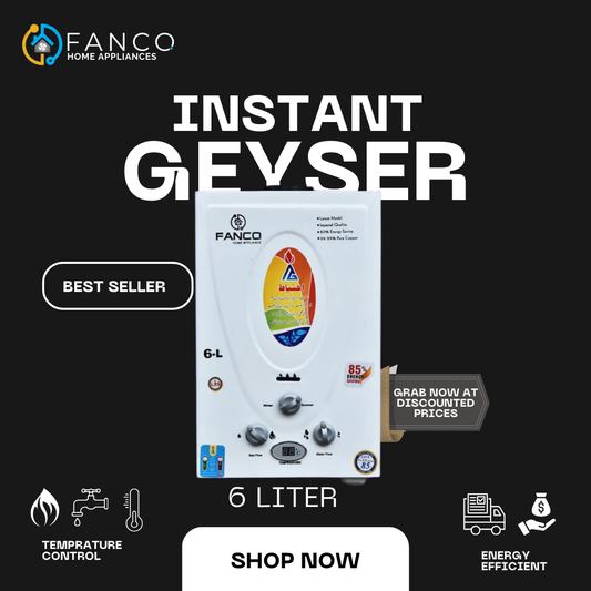 6 litre instant water heater white model SA 001 6LT